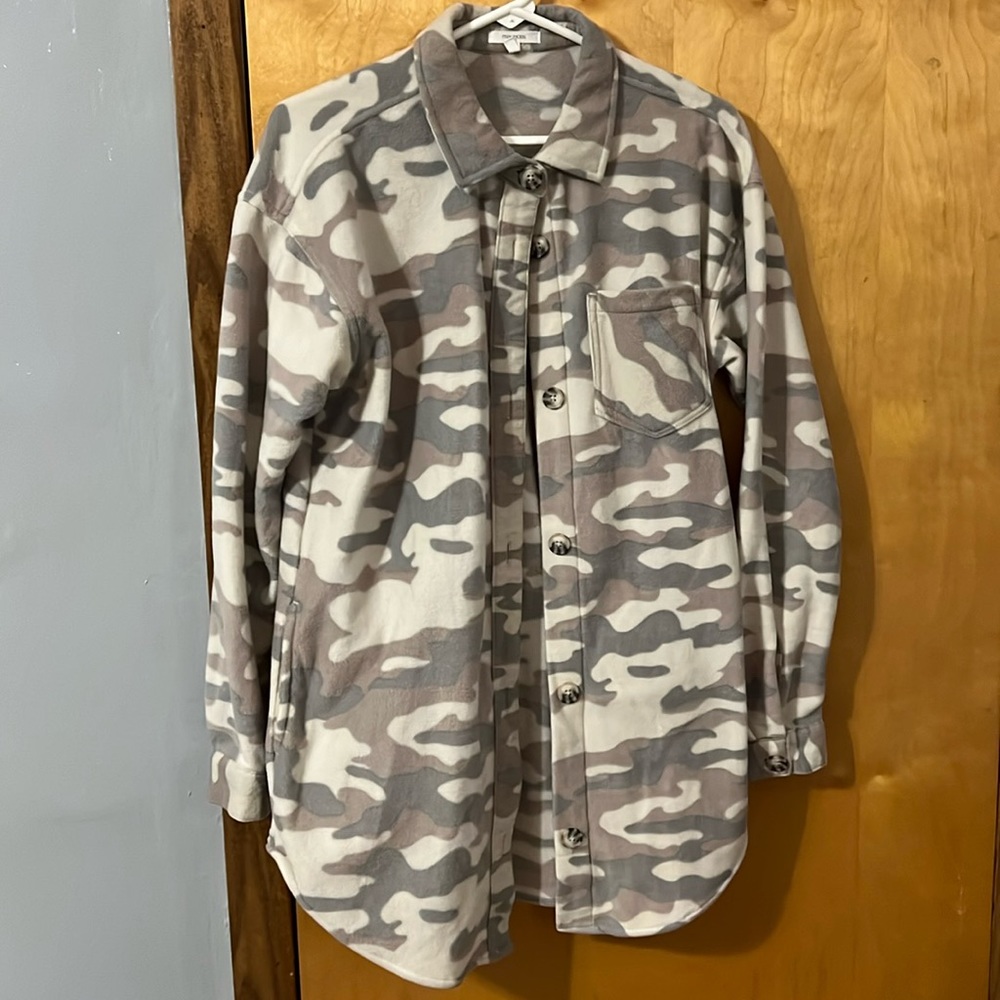 Maurice’s Camo Fleece Sweater